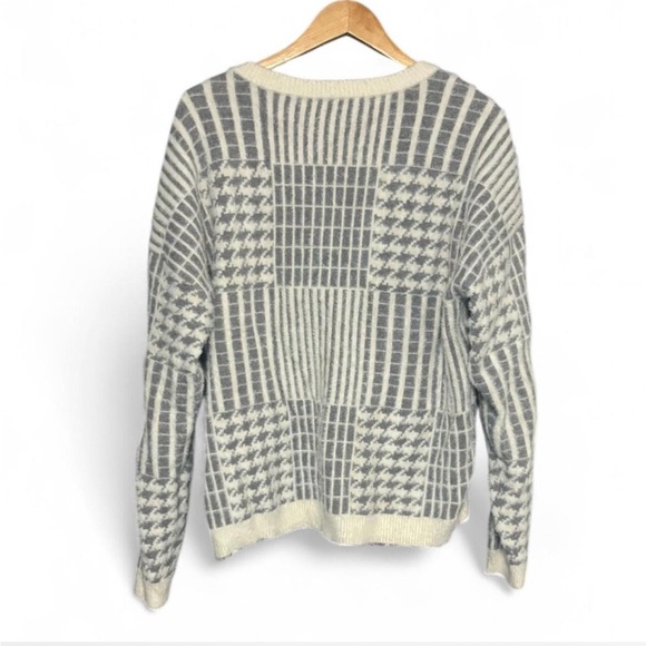 Cyrus Plaid Crew Neck Sweater - Picture 3 of 3